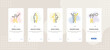 © Farahim - onboarding screen template for emotions mobile app ui with terrible human, beautiful human, special human, awesome stressed icons.