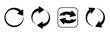 © JamesDesign - Arrow refresh icons, featuring reload, rotation, and loop designs for user interfaces, apps, and web projects.