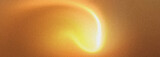 Abstract golden background featuring a glowing white curved line and dense grainy noise texture. Warm orange and yellow tones create cinematic ethereal glow for high-end digital designs