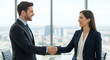 © Feri - Business professionals shaking hands in modern office