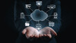 © InfiniteFlow - Cloud computing, cloud strategy, and cloud technology transforming digital infrastructure with scalable services, secure data storage, and cloud-based digital business solutions. Elide