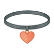 © Rawpixel.com - PNG Heart pendant leather choker