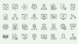© irasutolive - IT and Technology Icons Set Vector Illustration.