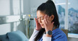 © MagicDavid25/peopleimages.com - Fatigue, headache and nurse in hospital with stress for overworked, burnout and migraine. Healthcare, clinic and woman with strain, head pain and tension with pressure for medical service or career
