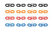 © iVGraphic - Broken chain links showing disconnect and freedom