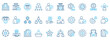 © San D - Business Structure Icon Set. Contains Icons That Are Relevant For Business. Designed In Vector Outline Color Style