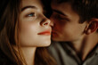 © Tetiana - First romantic date At The Cinema, Young Couple Enjoying A Movie Together, Generative AI