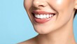 © serta - Radiant Smile - A Close-Up of Perfect Teeth and Healthy Gums.
