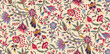 © Riju - Water colour pattern, Paisley pattern, Abstract desing, Damask, digital, Floral, Geometric, Ikat, ajrakh Allover, Indian, African, ethnic, seamless textile pattern design