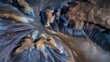 © forenna - A striking aerial perspective of crater formation captures the vastness of geomorphological features, demonstrating how these natural wonders inform scientific research and environmental studies.