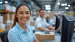 © LifeMedia - Cheerful partners manage online orders at their startup warehouse