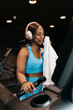 © ADDICTIVE STOCK - Hotel gym experience with treadmill workout