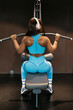 © ADDICTIVE STOCK - Woman training in hotel gym for relaxation and fitness