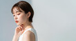 © mocography - ショートヘアの日本人女性のビューティーポートレート