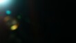© Lukas Gojda - Real Lens Flare Reflections for Overlay or Transition Isolated on Black Background