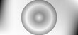 © Rohman - Monochrome round gradient halftone dots background. Abstract regular pop art dots on white background