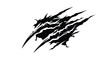 © CreativeAkash099 - A dynamic black claw scratch graphic resembling animal markings with a sharp energetic design silhouette high quality professional detailed modern elegant