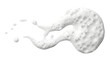 © Maimunaislam - White Bubbles And Foam Droplets In Abstract Shape isolated on transparent background