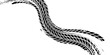 © m - unge tire track, wheel braking marks. Truck, car or motorcycle tread pattern silhouette. Auto race, motorsport, speed racing design element. eps 10