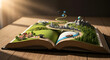 © Aura - Creative visual representation of writing a personal life story