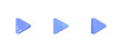 © srenhouse - play 3D icon isolated on background