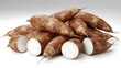 © Suroto - Heap of freshly harvested cassava roots ready for culinary applications