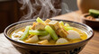 © SanSandi - Steaming Indonesian Lontong Sayur