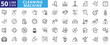 © Iconjam - cleaning machine icon pack contains efficient operation, dust collector, multi surface, pressure, washer, portable design, heavy duty, eco-friendly, noise reduction, efficient operation, motor power
