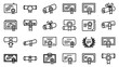 © Kun - Certificate icons with ribbons and seals.
