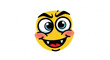 © Hamad - A cartoon emoji face with a cheeky expression and wide eyes