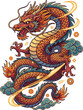 © yayan - Vibrant Chinese New Year Dragon Vector Illustration