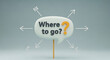 © Umeeia - Question Mark Signpost Where to Go?