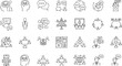 © Mst - Communication icons, collaboration symbols, networking design, global interaction, teamwork illustration, video conferencing, email exchange, speech bubbles, listening speaking, organizational