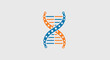 © azi - Abstract dna strand graphic molecular genetics and scientific research