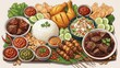 © ZULFA - set of food