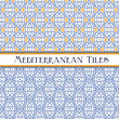 © angela0982 - Mediterranean pattern blue and yellow theme