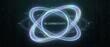 © Chayada - Futuristic 6G connectivity concept with glowing atomic orbital rings and digital data code background. Quantum internet speed, secure cyber network, and virtual reality technology