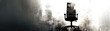 © Chaiwit - Empty office chair silhouette in dark abstract background symbolizes economic crisis and inflation impact causing poverty and uncertainty