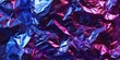 © LukaszDesign - Close-up abstract representation of crumpled metallic foil material