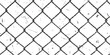 © GraphixEra - Distressed chain link fence seamless pattern vector illustration with grunge texture in black and white for backgrounds