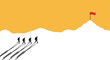 © Muhammad - Team journey climbing toward the final mountain goal