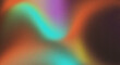 © TawfikStock - Abstract colorful noise pattern with vibrant hues and blurred central form