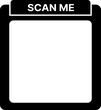 © Teddy - Black scan me frame