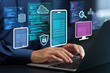 © tadamichi - Web app development. Responsive websites design for enhancing user experience. Engineer developing application.