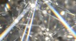 © Muhammad - Abstract close-up of a faceted diamond with rainbow light refractions, representing luxury, brilliance, and clarity.