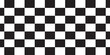 © Faisol - Black and white checkered rectangular frame. Square racing checkerboard pattern. Chessboard geometric pattern. Rally checkerboard pattern. Finish racing frame. Eps 10