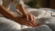 © forenna - Encouraging regular cleaning habits for a white mattress, with methods that uphold cleanliness and comfort, ensuring a pristine sleeping surface free from dirt and stains. cinematic color