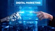 © InfiniteFlow - Digital marketing strategy broken down into categories: web, SEO, content, social media, and advertise. Digital tools enhance online marketing success across digital platforms. Muxer