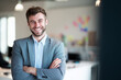 © Photoenthusiast82 - Unique diverse dynamic interesting Happy relaxed confident young businessman