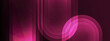 © SyahCreation - Vibrant pink and magenta tech background with glowing rounded lines